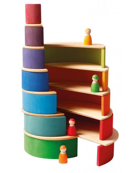 Halve cirkels naturel