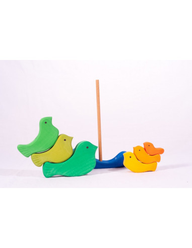 Stapeltoren vogeltjes