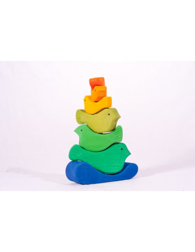 Stapeltoren vogeltjes