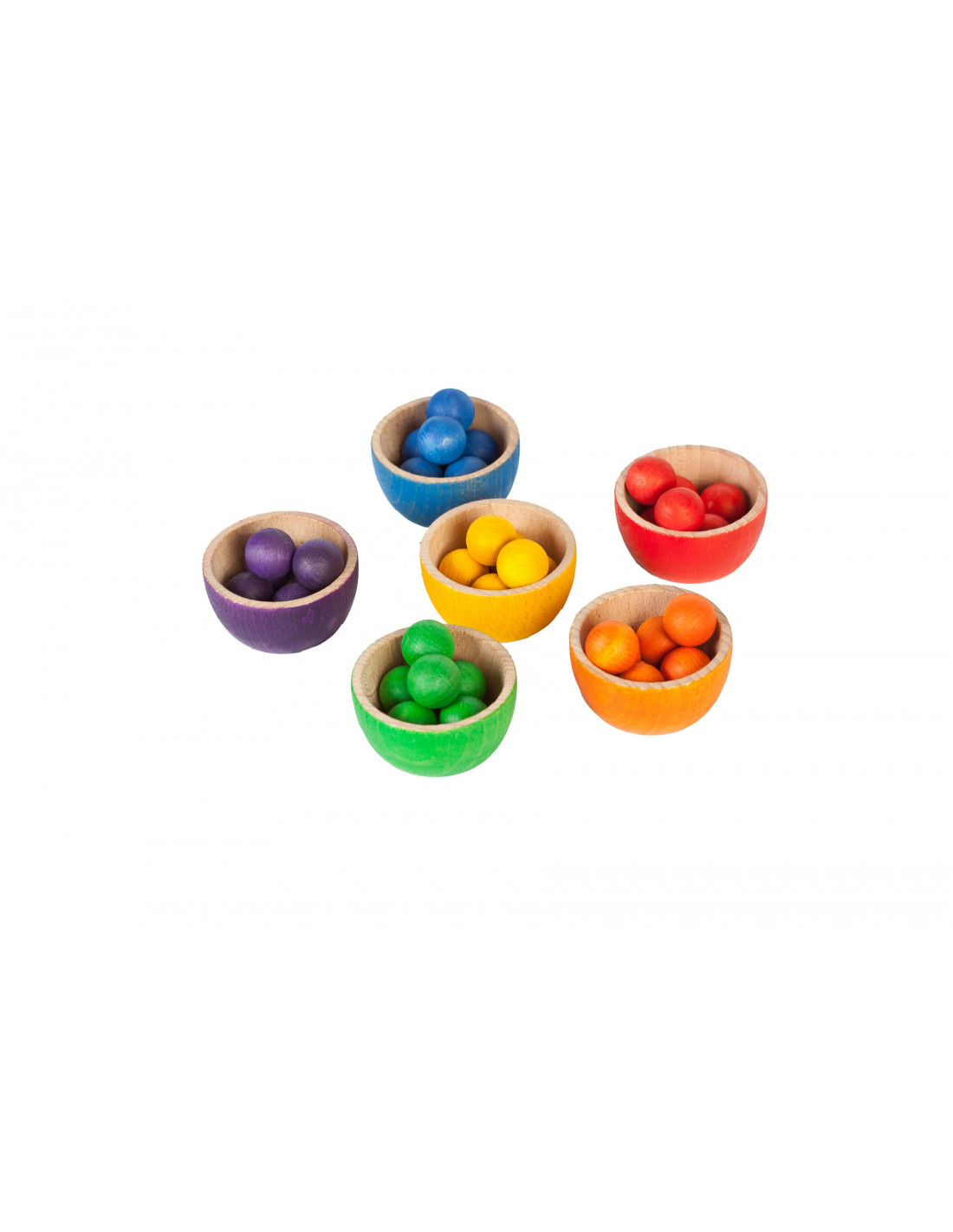 Beste Kleuren sorteer spel - Houtspel - Duurzaam houten speelgoed FA-32