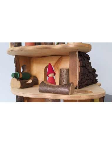 Boomstam slaapkamer set