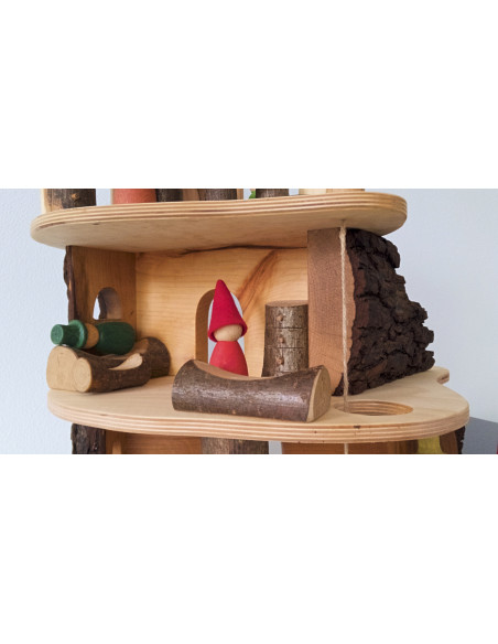 Boomstam slaapkamer set
