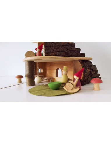 Boomstam woonkamer set