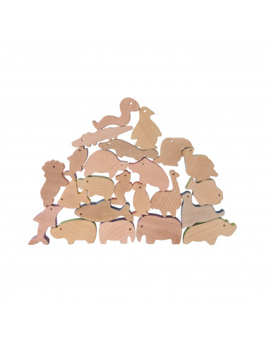 Dierentuin dierenset