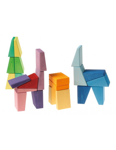 Schuine helling blokkenset