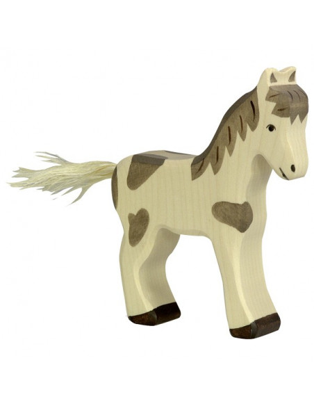 Veulen gevlekt Holztiger