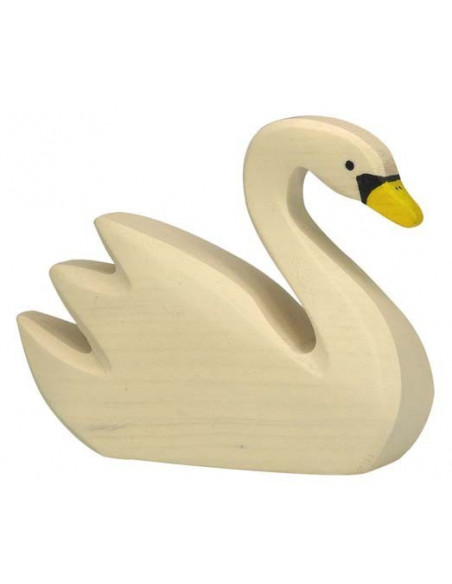 Zwemmende zwaan Holztiger