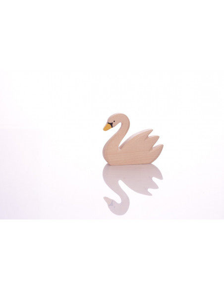 Zwemmende zwaan Holztiger