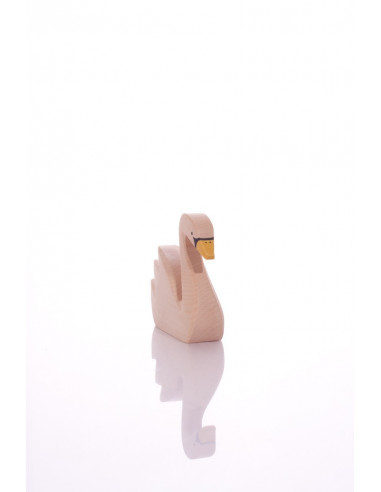 Zwemmende zwaan Holztiger