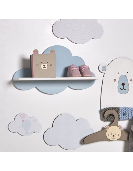 Wandplank wolk Wandplank wolk