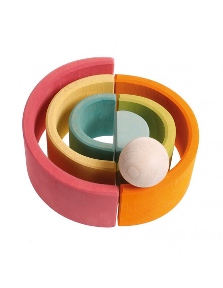 Regenboog pastel middel Regenboog pastel middel