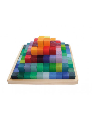 Bouwblokken klein pyramide