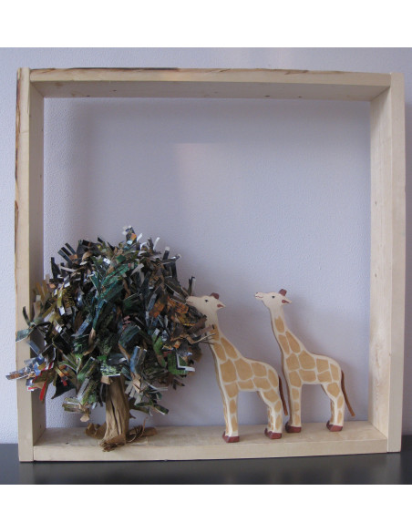 Giraffe Holztiger