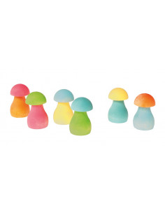 Pastel paddenstoelen 2