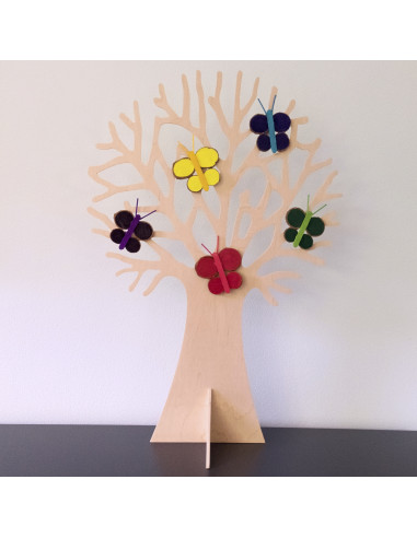 Knutsel houtplakjes groot