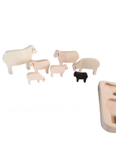 Puzzel schapen