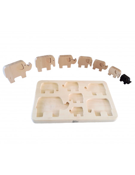 Puzzel olifanten