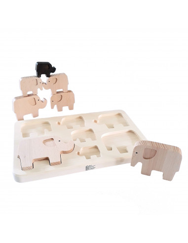 Puzzel olifanten