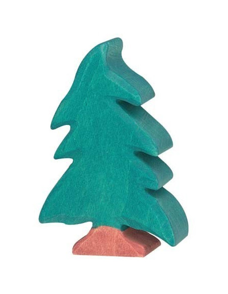 Kleine conifeer Holztiger