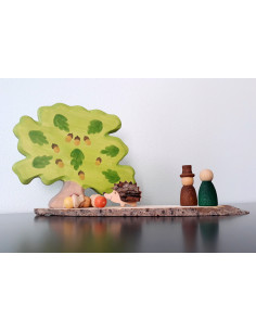 Houten schijf XL 2