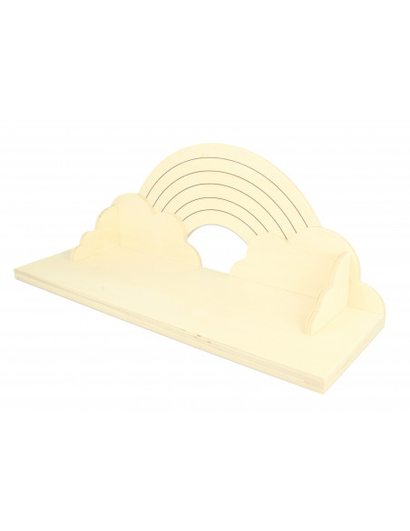 Wandplank regenboog Wandplank regenboog