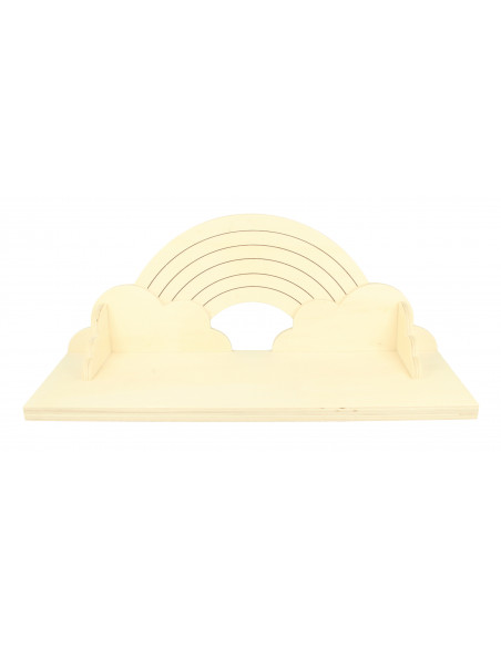 Wandplank regenboog Wandplank regenboog