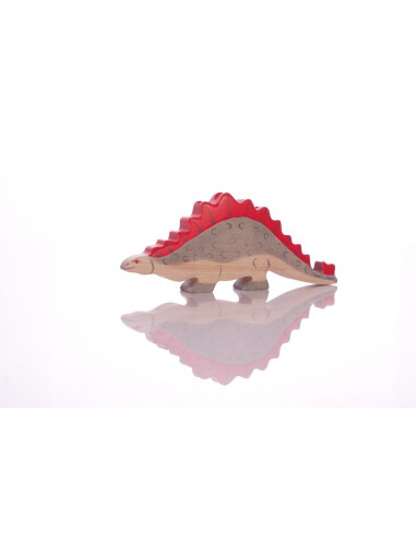 Stegosaurus dinosaurus Holztiger