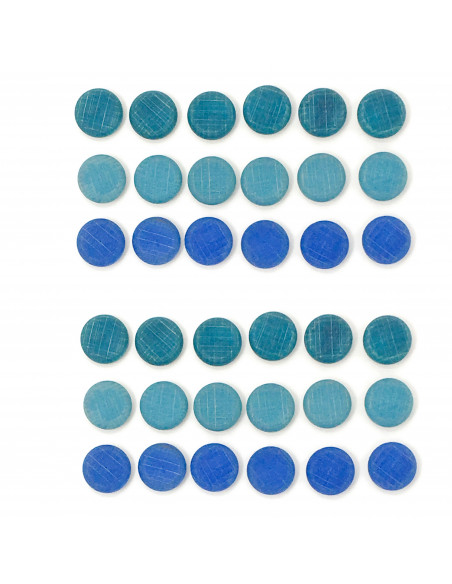 Blauwe muntjes Blauwe muntjes