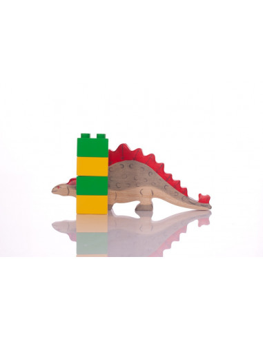 Stegosaurus dinosaurus Holztiger