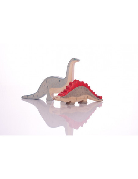 Stegosaurus dinosaurus Holztiger