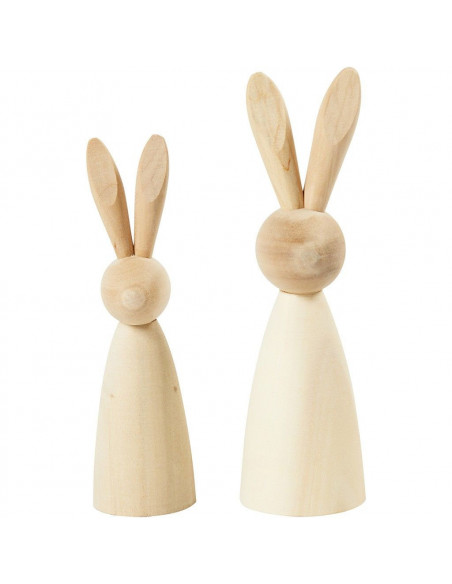 Houten haasjes Houten haasjes