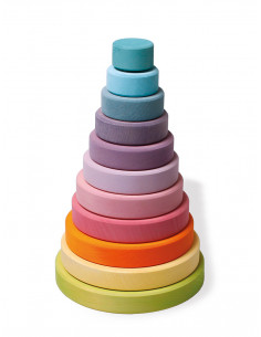 Stapeltoren pastel