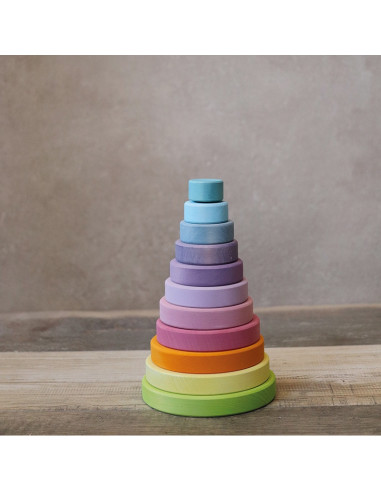 Stapeltoren pastel