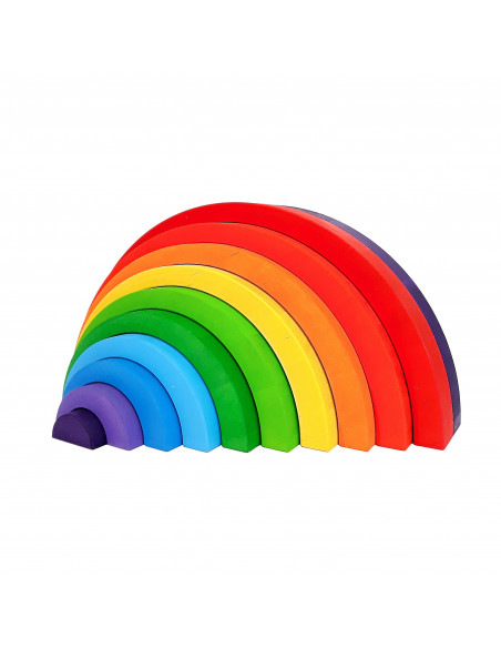 Regenboog asymmetrisch