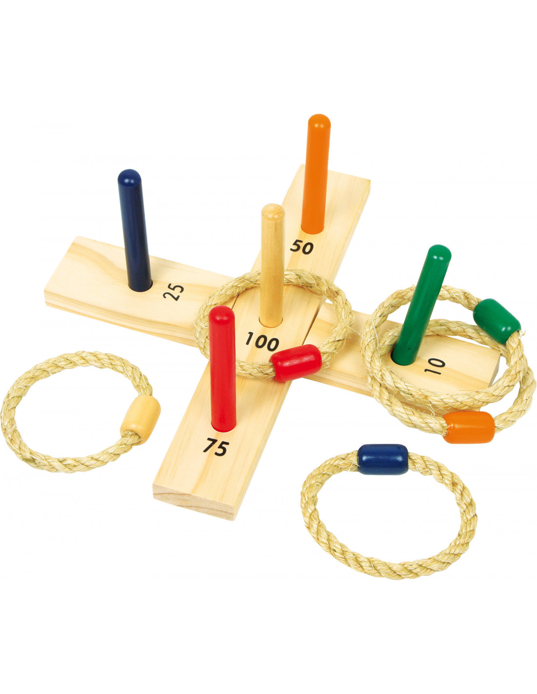olifant krokodil eenheid Ringen gooi spel voor buiten - Duurzaam houten speelgoed
