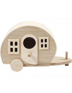 Mini caravan hout