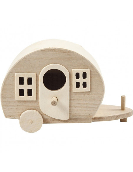 Mini caravan hout