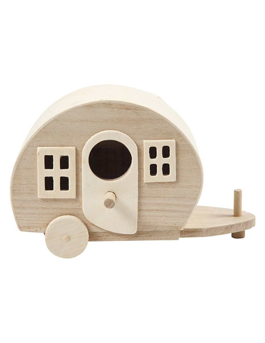 hun informatie Weigering Mini caravan hout - Duurzaam houten speelgoed