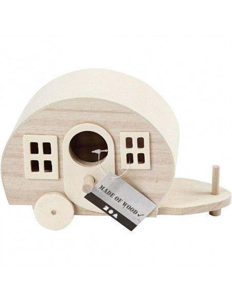 Mini caravan hout