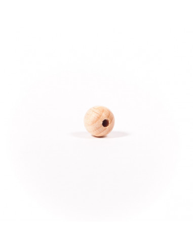 Houten kraal 1 cm