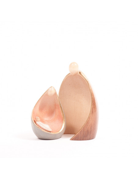 Jozef en Maria gestileerd Jozef en Maria gestileerd