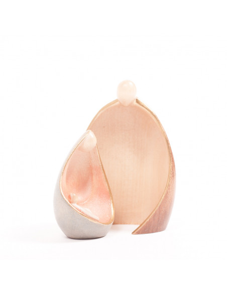 Jozef en Maria gestileerd Jozef en Maria gestileerd