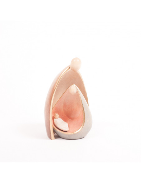 Jozef en Maria gestileerd Jozef en Maria gestileerd