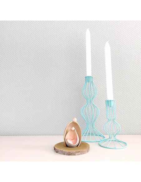 Jozef en Maria gestileerd Jozef en Maria gestileerd