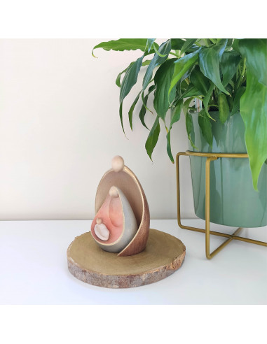 Jozef en Maria gestileerd