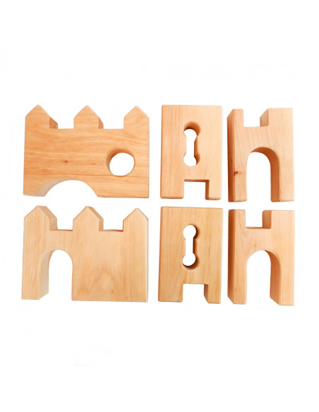 Kasteel blokken uitbreiding set