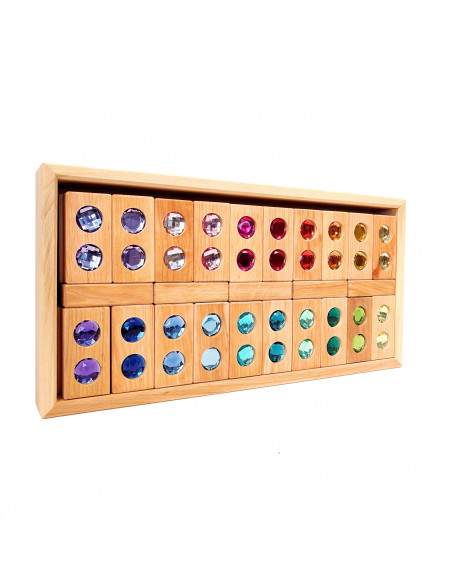 Mega glinster blokken set Mega glinster blokken set