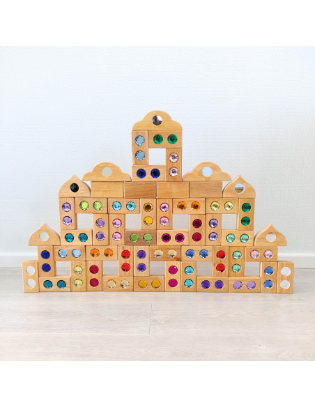 Mega glinster blokken set Mega glinster blokken set