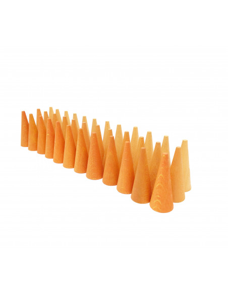 Oranje kegeltjes Oranje kegeltjes