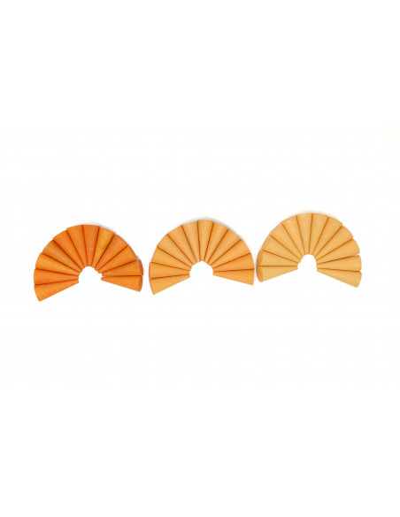 Oranje kegeltjes Oranje kegeltjes
